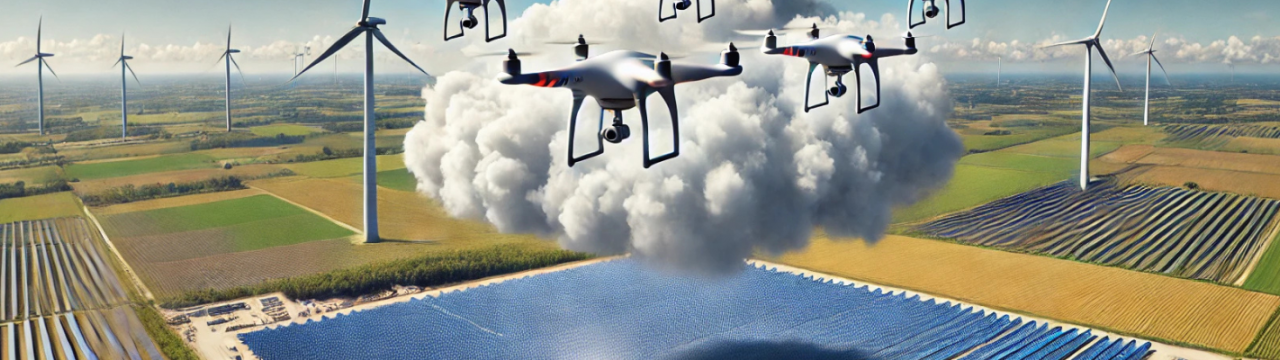 Dynamic Swarm Coordination for Solar Irradiance Mapping and Monitoring
