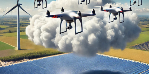 Dynamic Swarm Coordination for Solar Irradiance Mapping and Monitoring