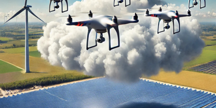 Dynamic Swarm Coordination for Solar Irradiance Mapping and Monitoring
