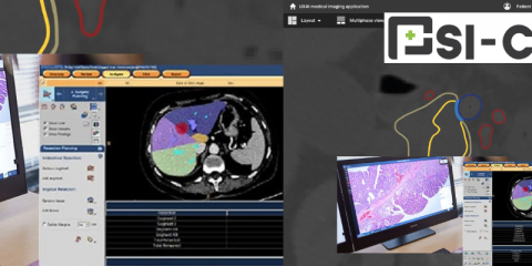 Prototyping Seamless Interactive Clinical workflows for Advanced radiology & Pathology Image viewing & AI