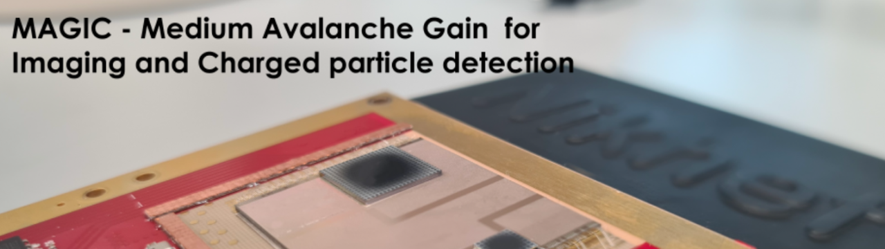 Medium Avalanche Gain for Imaging and Charged particle detection