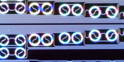 Microscopic Optical-Chip-Based Physcial Unclonable Functions