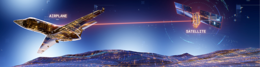 Airbus en TNO demonstreren veilige laserverbinding tussen vliegtuig en satelliet