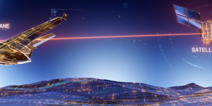 Airbus and TNO demonstrate secure laser link between aircraft and satellite