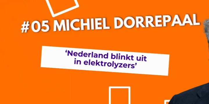 Podcast | Waterstof: 'Nederland blinkt uit in elektrolyzers' met Michiel Dorrepaal
