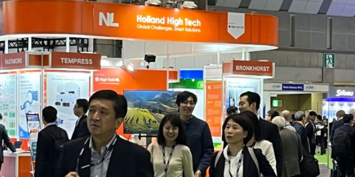 Holland High Tech Paviljoen op SEMICON Japan 2024