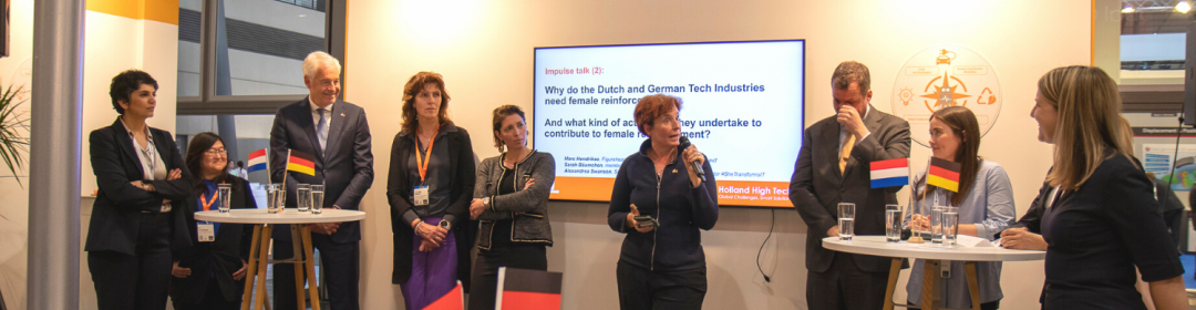 Internationale discussie Women in Tech op Hannover Messe