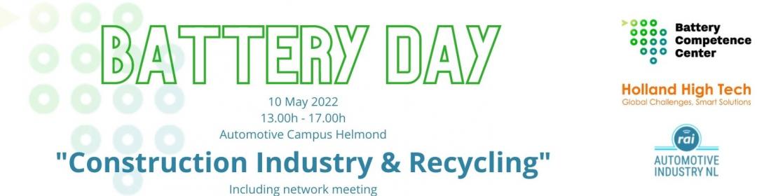 Battery Day: Construction Industry and Recycling
