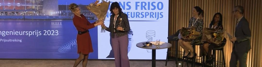 Jacquelien Scherpen wins Prins Friso Engineeringaward 2023